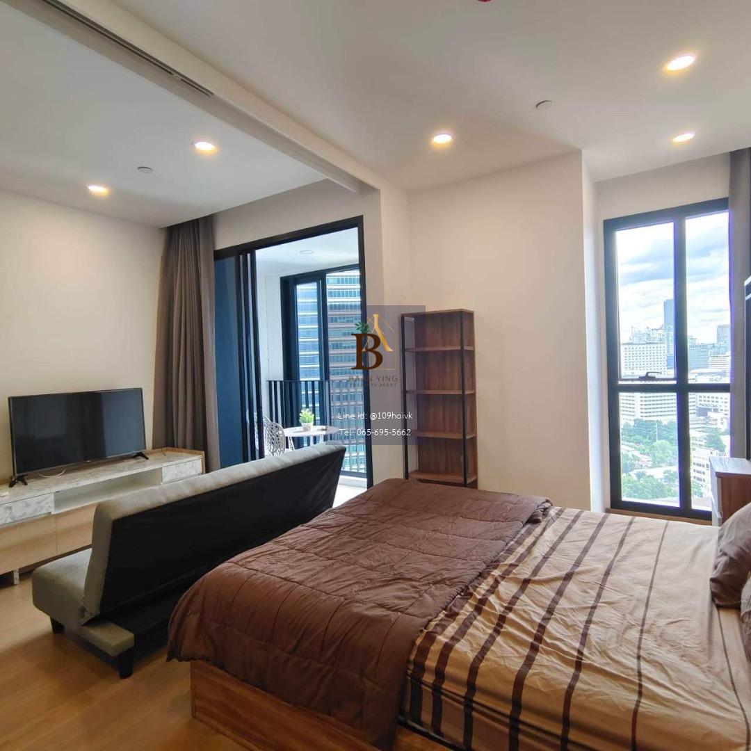 ขายคอนโดหรูใกล้จุฬา 34ตรม. Ashton Chula Silom