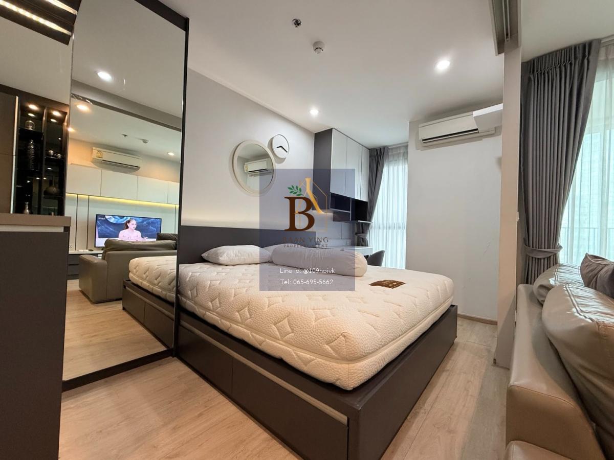 ห้องสวยหรูบิ้วอินทั้งห้อง เตียงใหญ่คิงไซส์นอนสบาย