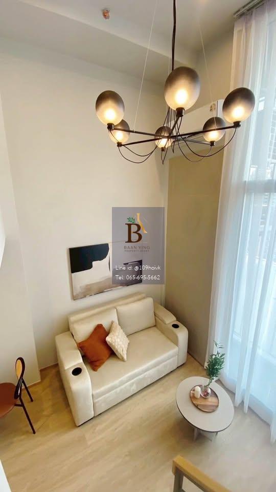 Duplex 38.9ตรม. ห้องบิ้ลอินแต่งครบพร้อมอยู่