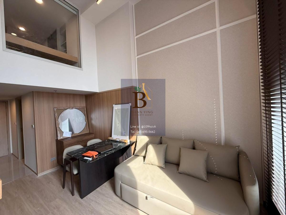 บิ้ลอินสวยสไตล์นักธุรกิจ 1ห้องนอน Duplex \ Culture Chula\ 