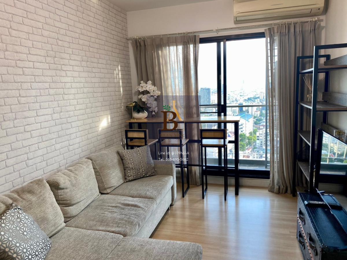 คอนโด เดอะ ซี้ด มิงเกิ้ล สาทร-สวนพลู  Loft Design เฟอร์ครบ 40ตรม. พร้อมอยู่ 