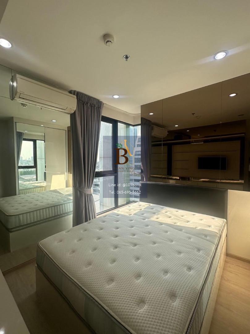 Ideo Q Chula ห้องครอบครัวขนาดใหญ่ 2-ห้องนอน 48ตรม. เฟอร์ครบ 