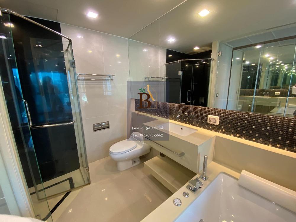 [ห้องมีอ่างอาบน้ำ] The Address สาทร ได้ห้องใหญ่ อยู่ใกล้โรงเรียนและที่ทำงาน