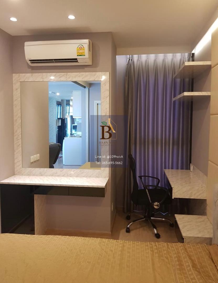 Ideo Q Chula Samyan 1-Bedroom เครื่องใช้ไฟฟ้าครบ พร้อมให้เช่าอยู่ 