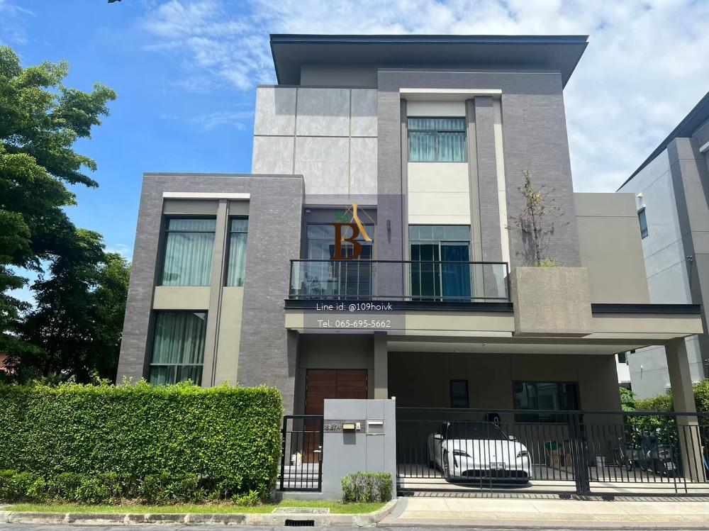 ขายบ้านหรู Luxury ตกแต่งพร้อมเข้าอยู่ ใกล้บีทีเอส สายสุขุมวิท
