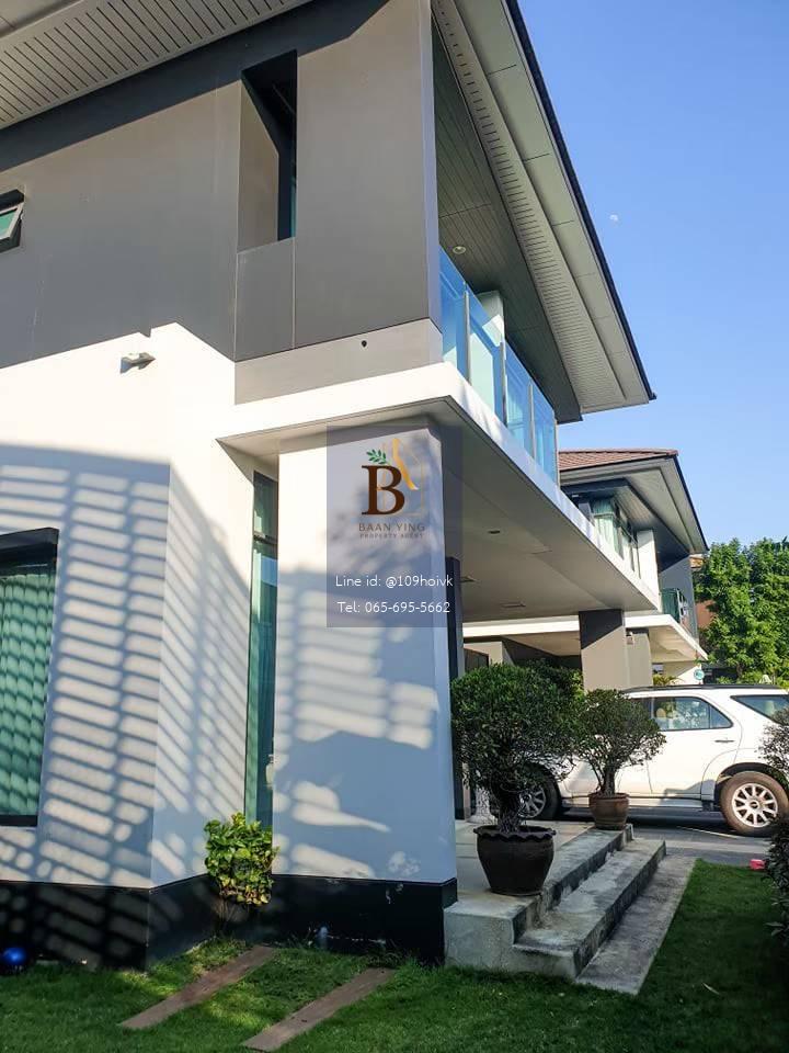 [ให้เช่า] บ้านเดี่ยวหลังใหญ่ เศรษฐสิริ กรุงเทพกรีฑา พร้อมพื้นที่สวนขนาดใหญ่ มีความเป็นส่วนตัวสูง