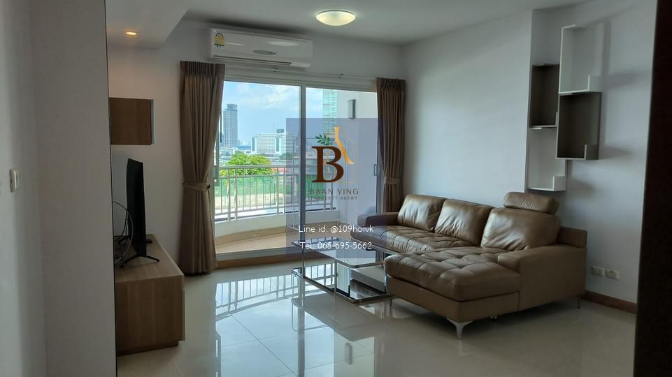 FOR RENT SUPALAI RIVER RESORT, beautiful river view 2-Bedrooms 74sq.m. 