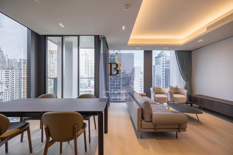 Tonson One Residence ใกล้สวนลุมพินี 1-ห้องนอนขนาดใหญ่ ห้องสวยสว่าง 