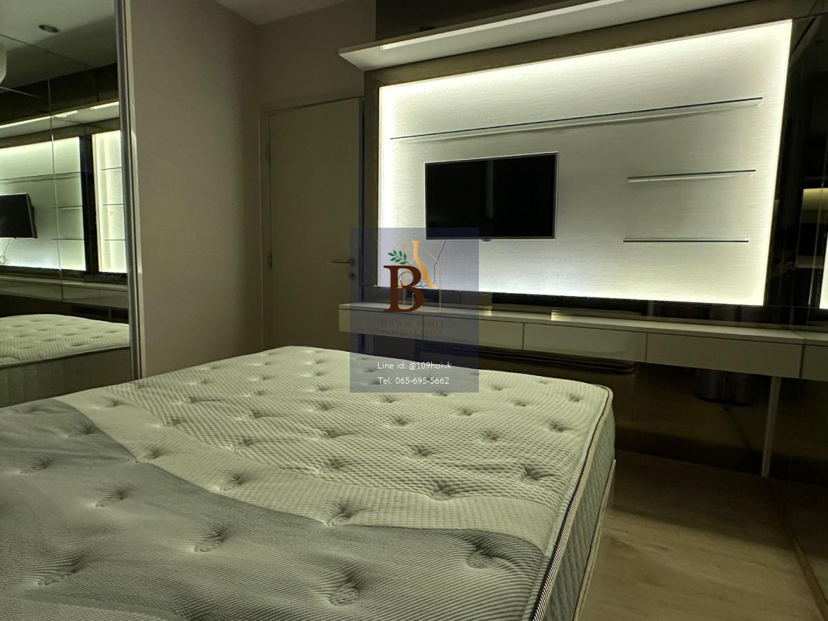 Ideo Q Chula ห้องครอบครัวขนาดใหญ่ 2-ห้องนอน 48ตรม. เฟอร์ครบ 