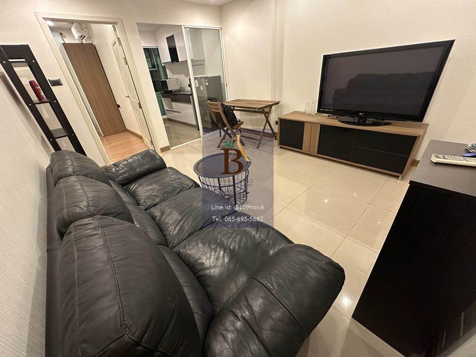1-ห้องนอน เฟอร์ครบ Supalai Wellington II [ MRT ศูนย์วัฒนธรรมแห่งประเทศไทย ] 