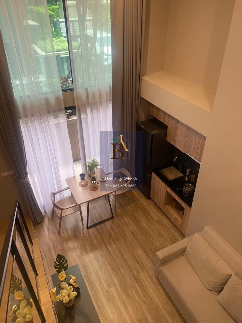 ให้เช่าห้อง Duplex แต่งBuilt-inสวย  บลอสซั่ม คอนโด @Sathorn-Charoenrat  ใกล้สาทร 