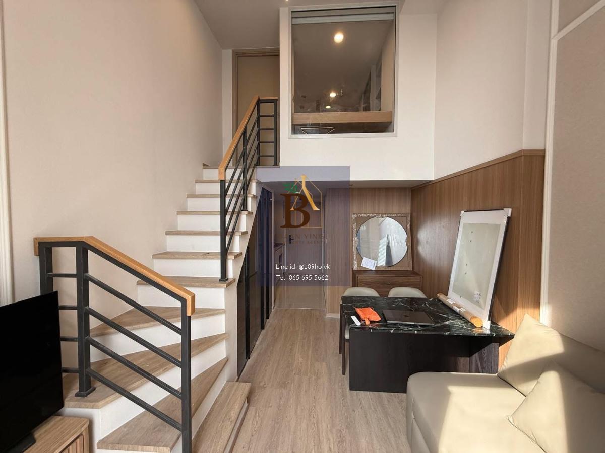 บิ้ลอินสวยสไตล์นักธุรกิจ 1ห้องนอน Duplex \ Culture Chula\ 