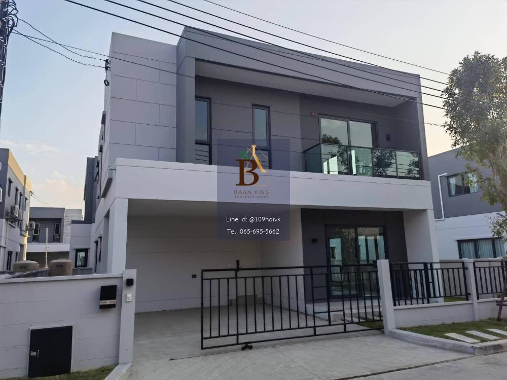 [ให้เช่า] บ้านเดี่ยว หลังใหม่ The Centro Bangna มีสวนขนาดใหญ่ 4 ห้องนอน พื้นที่ 190 ตรม.​