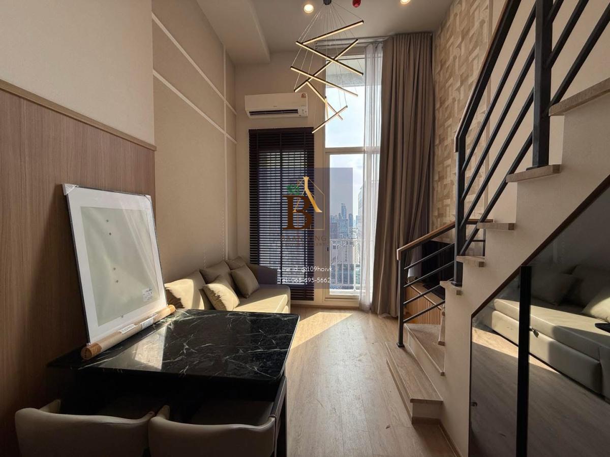 บิ้ลอินสวยสไตล์นักธุรกิจ 1ห้องนอน Duplex \ Culture Chula\ 