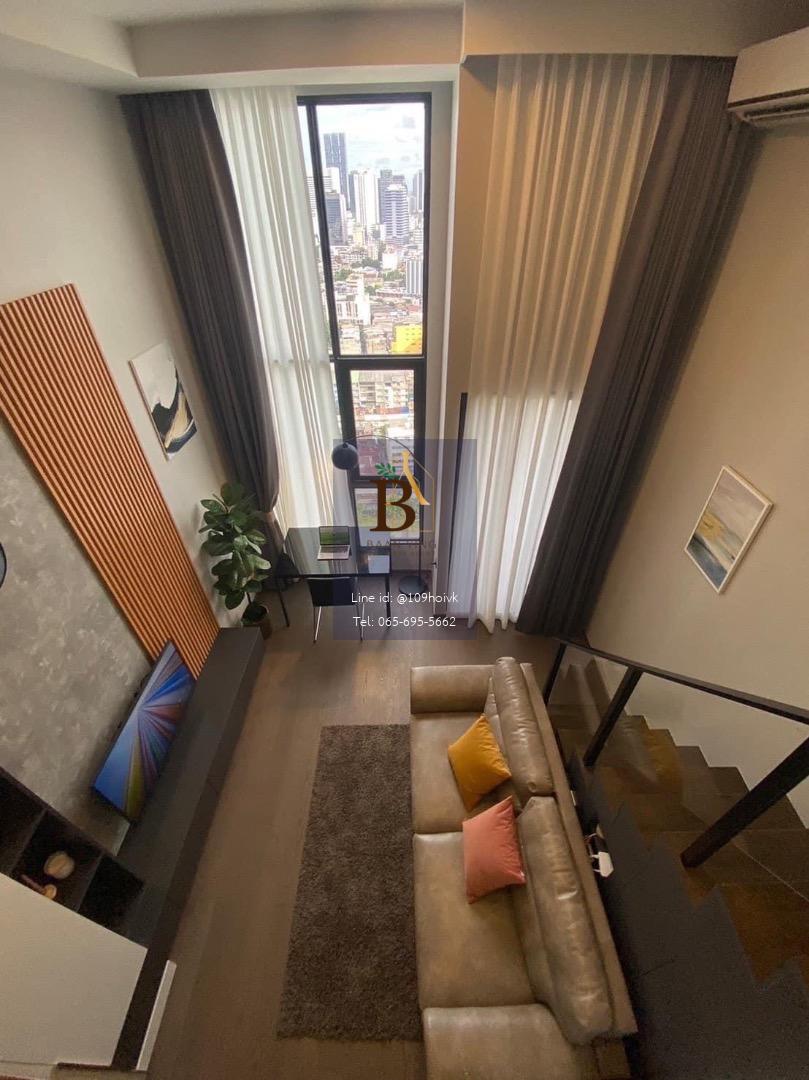 Park Origin จุฬา (MRTสามย่าน) 1-ห้องนอน เพดานสูงDuplex บิ้วอินครบ