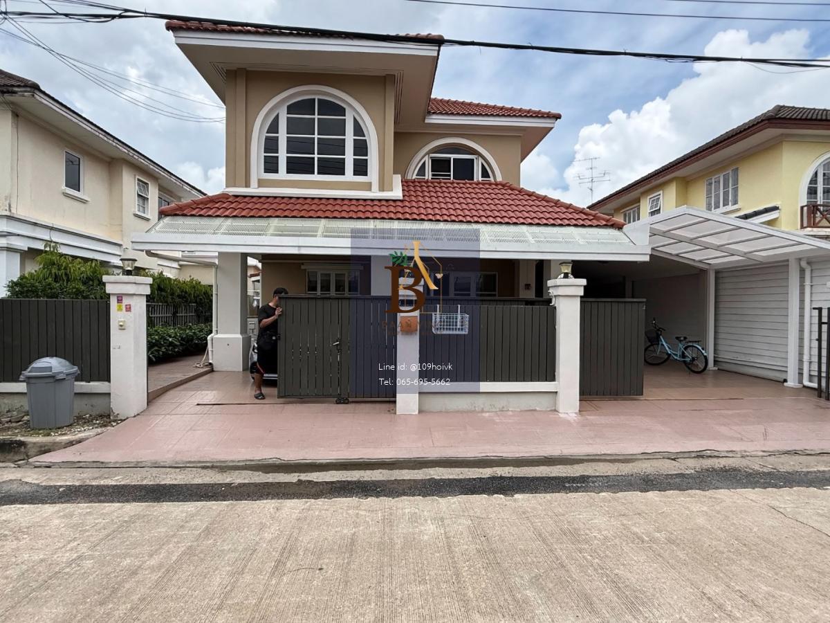 ขายบ้านมือสองรีโนเวท บ้านเดี่ยว 3ห้องนอน+ห้องแม่บ้าน และ2ห้องน้ำ