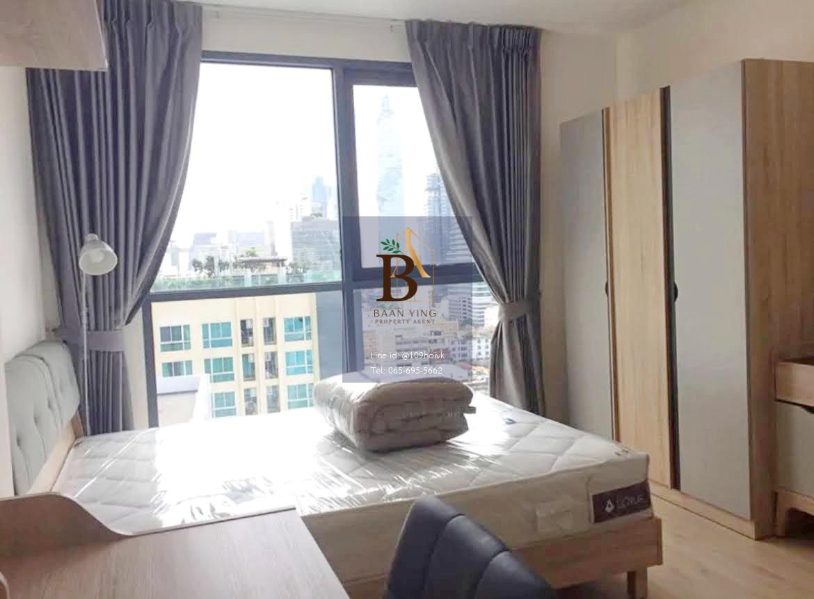 ปล่อยเช่าห้องสตูดิโอขนาด 28ตรม. ที่ Ideo Q Chula Samyan