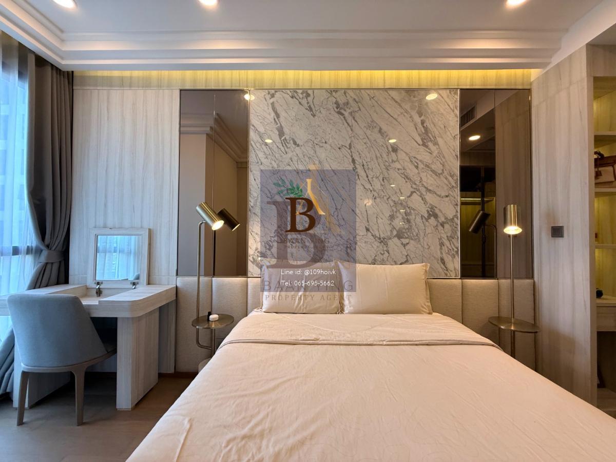 𝘼𝒔𝙝𝒕𝙤𝒏 𝑪𝙝𝒖𝙡𝒂 - 𝑺𝙞𝒍𝙤𝒎 1 Bedroom for Rent near 𝑴𝑹𝑻 𝑺𝒂𝒎𝒚𝒂𝒏, Lumphini Park 