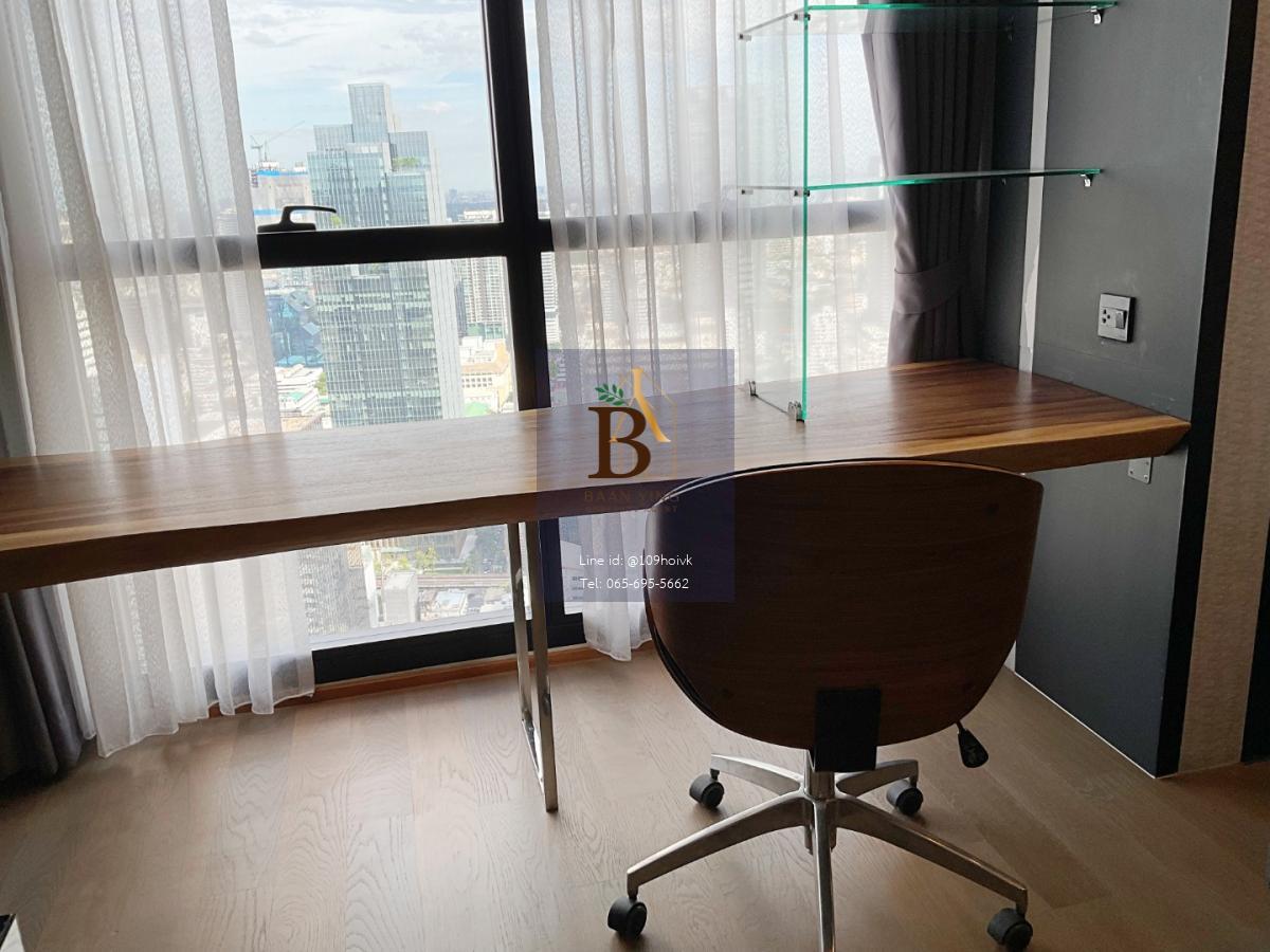 ห้อง 1 bed 30ตรม. Ashton Chula Silom condo