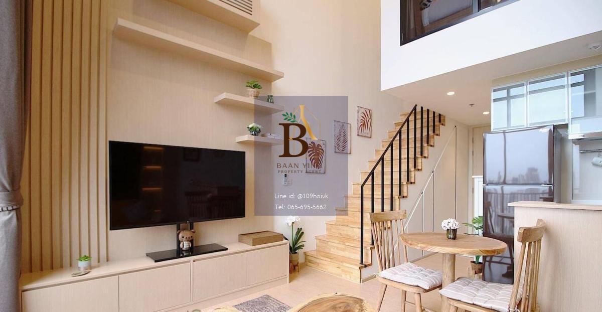 คอนโด  มารุ เอกมัย 2  ห้องDuplex 1-ห้องนอน ใกล้ BTSเอกมัย พร้อมอยู่