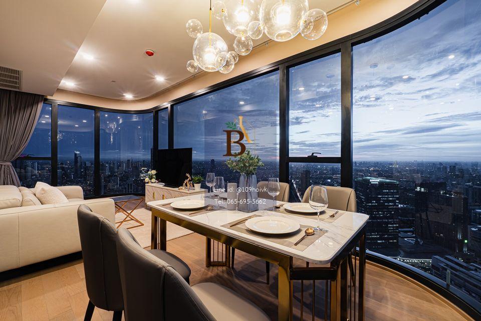 Ashton Chula-Silom, spacious 2 bedroom for RENT 