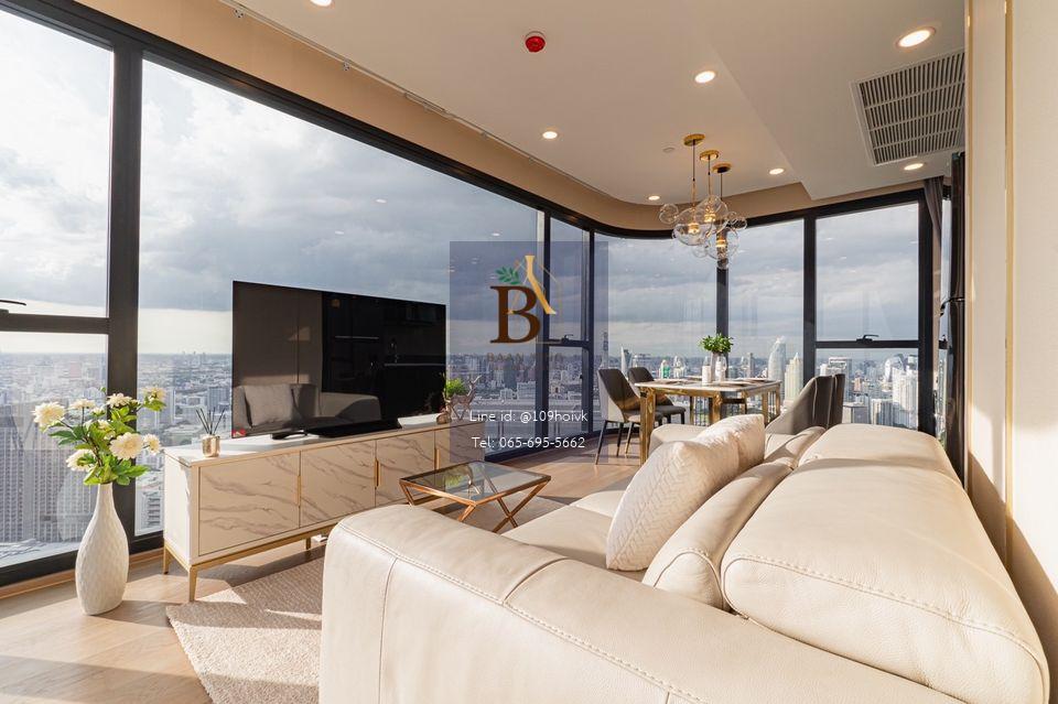 Ashton Chula-Silom, spacious 2 bedroom for RENT 