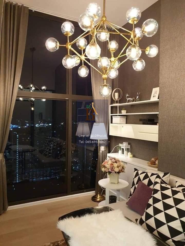 🌟คอนโดหรูใกล้mrtพระรามเก้า ห้องสไตล์Loft2ชั้น แต่งครบพร้อมอยู่