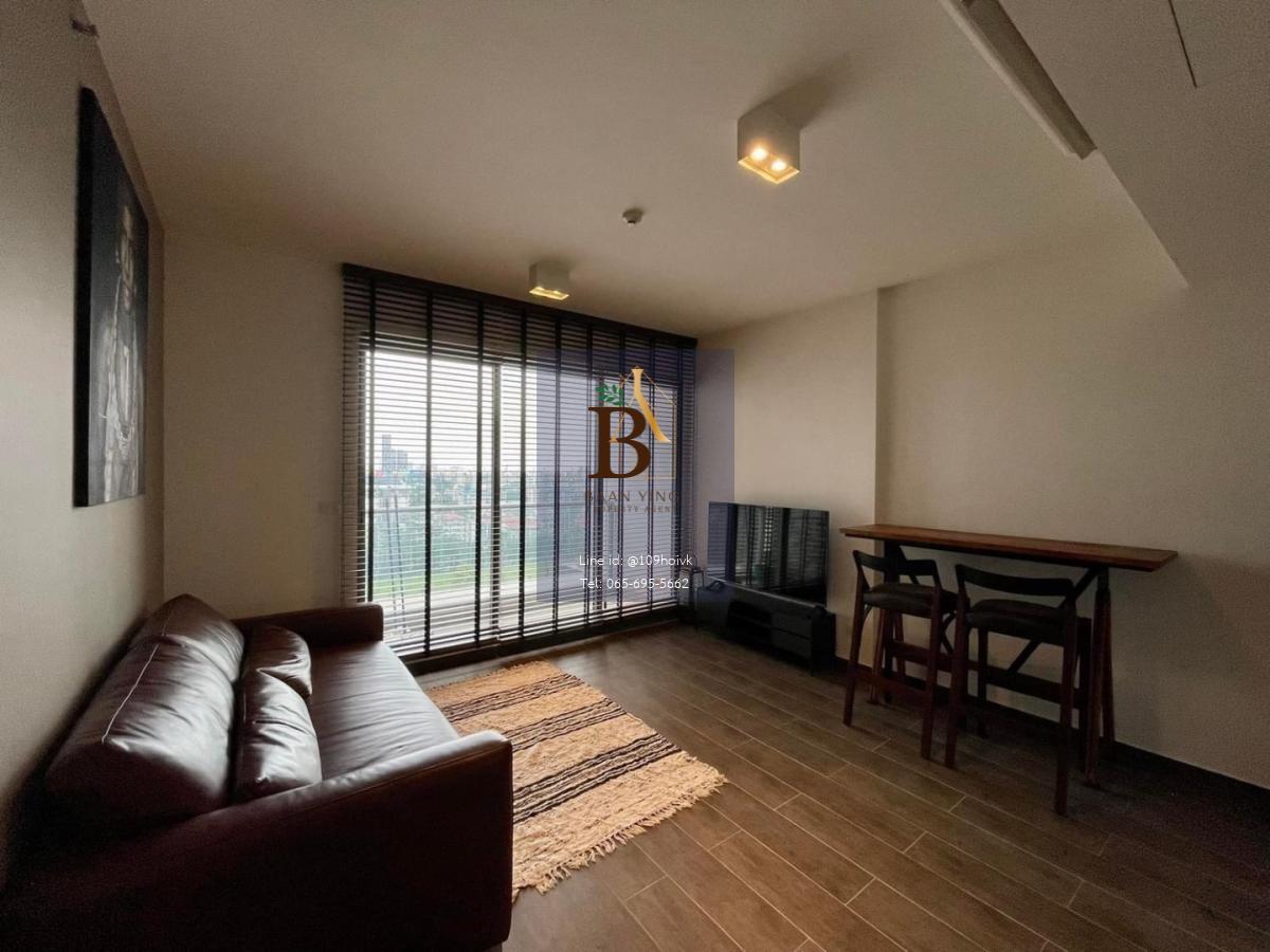 1-ห้องนอน มี Wi-Fi 🛜 ห้องสวย เฟอร์ครบ  The Lofts เอกมัย 