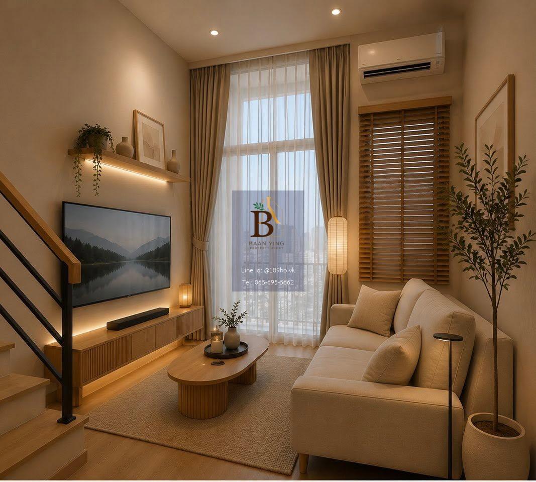 Culure Chula 1ห้องนอน Duplex 