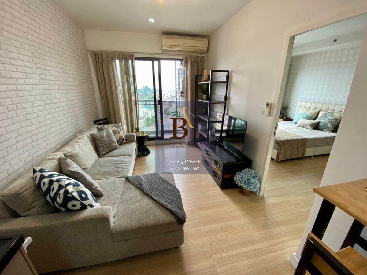 คอนโด เดอะ ซี้ด มิงเกิ้ล สาทร-สวนพลู  Loft Design เฟอร์ครบ 40ตรม. พร้อมอยู่ 