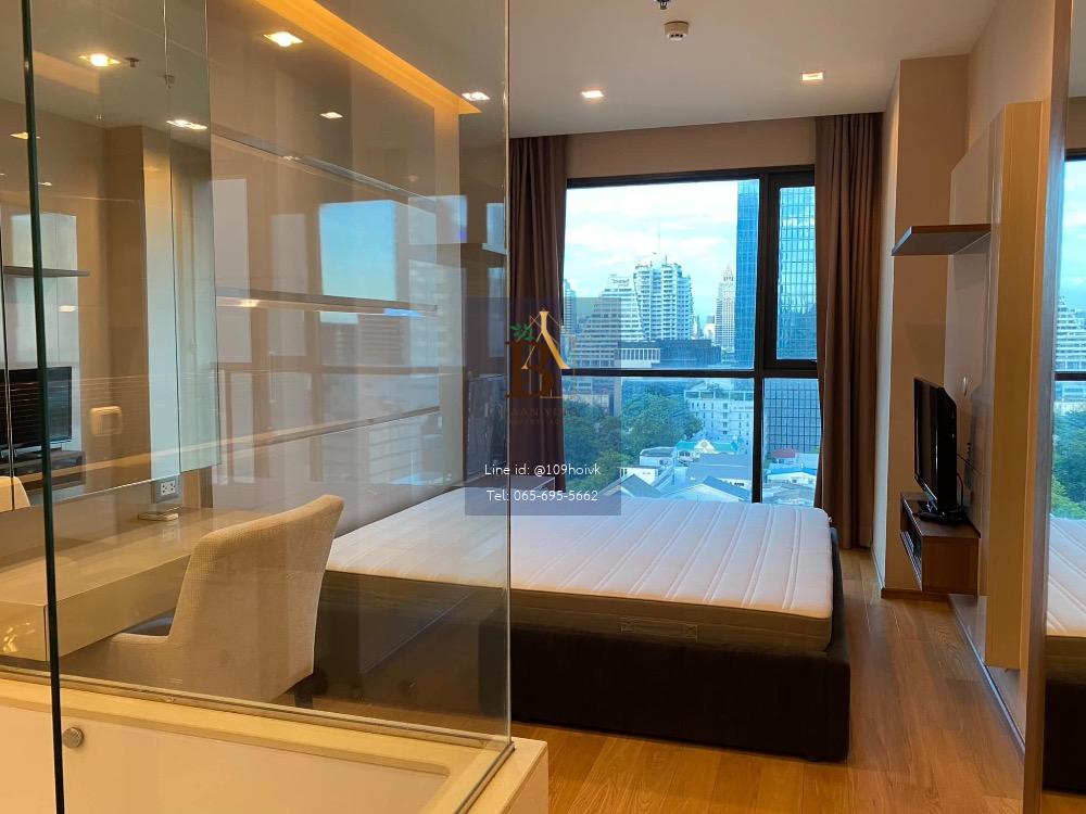 [ห้องมีอ่างอาบน้ำ] The Address สาทร ได้ห้องใหญ่ อยู่ใกล้โรงเรียนและที่ทำงาน