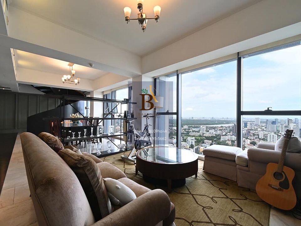 [ให้เช่า] ห้องใหญ่Duplex แต่งด้วยเฟอร์หรูจากชนินทร์ พร้อมให้เข้าอยู่ The Met Condominium