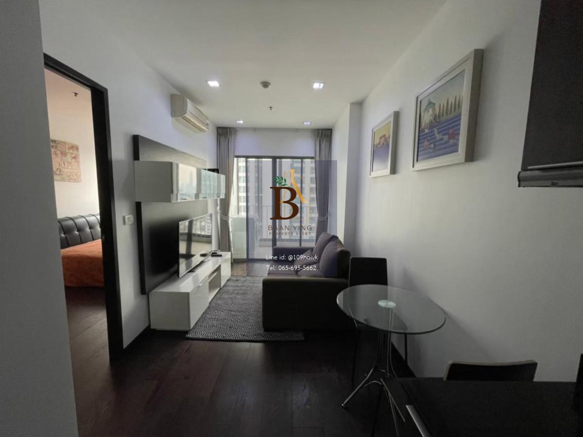 Ideo Q พญาไท, 1 Bedroom เฟอร์นิเจอร์ครบ