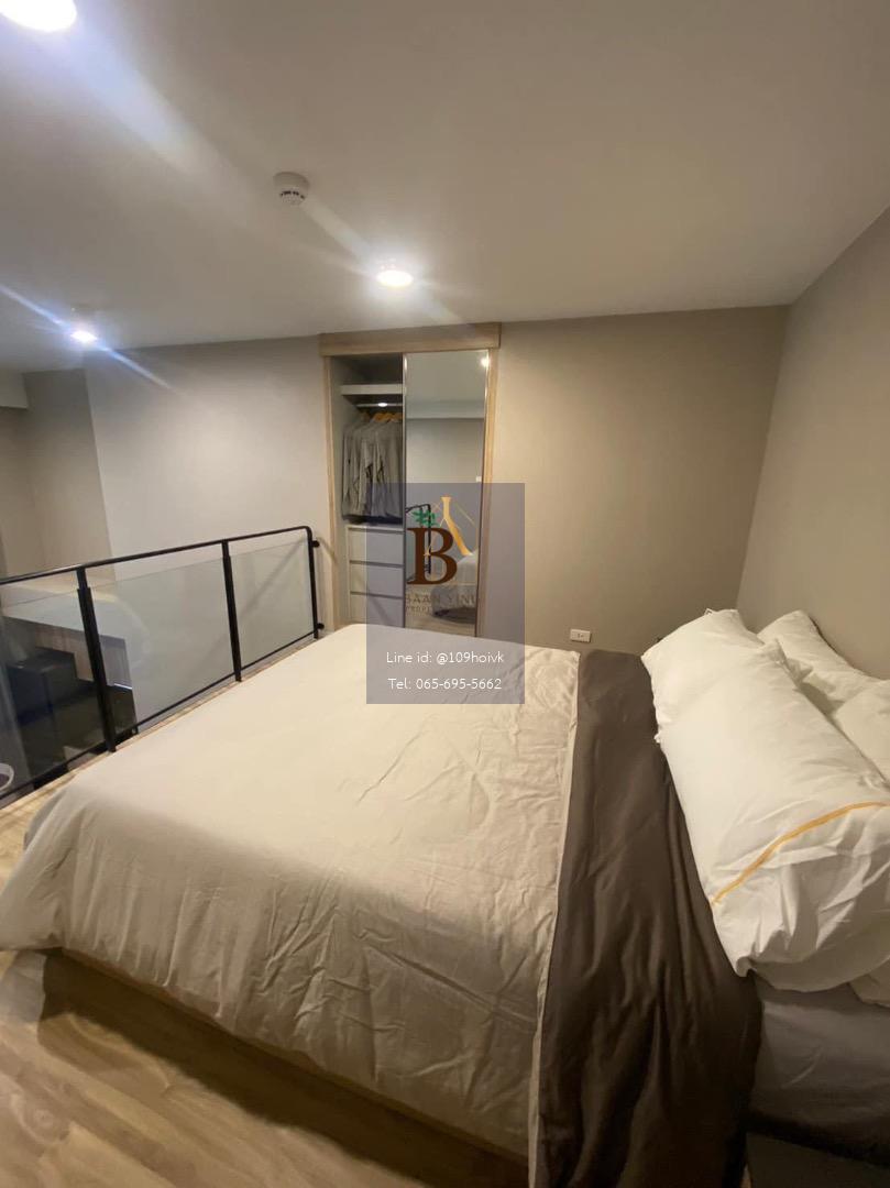 ให้เช่าห้อง Duplex แต่งBuilt-inสวย  บลอสซั่ม คอนโด @Sathorn-Charoenrat  ใกล้สาทร 