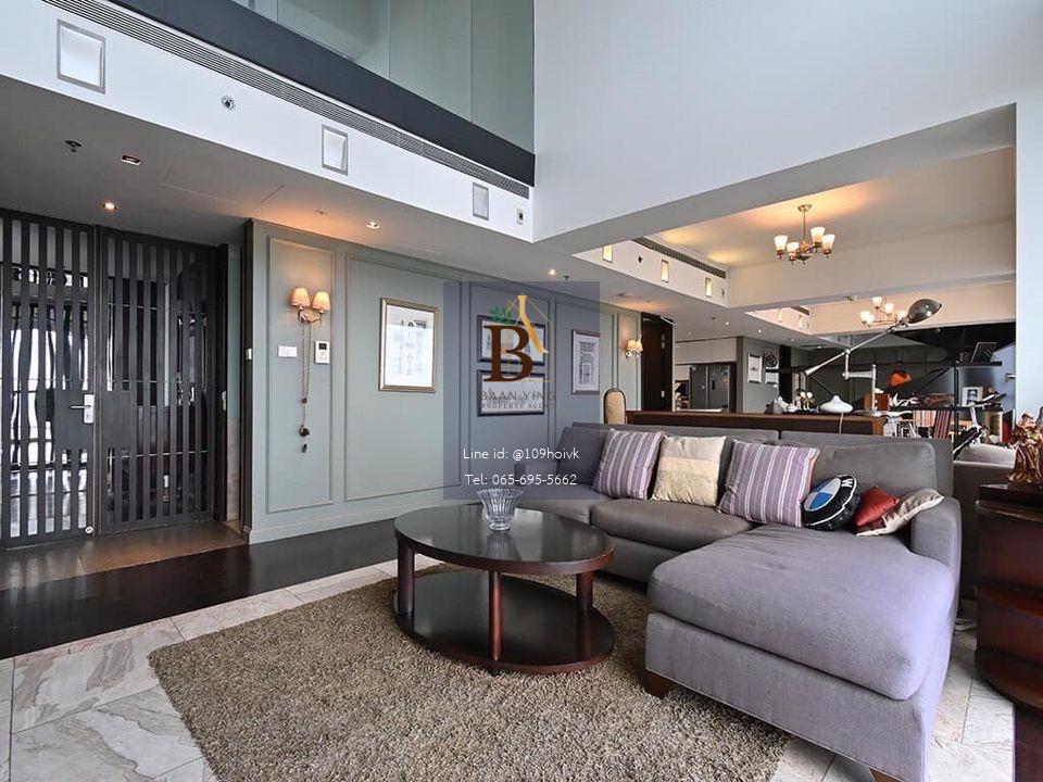 [ให้เช่า] ห้องใหญ่Duplex แต่งด้วยเฟอร์หรูจากชนินทร์ พร้อมให้เข้าอยู่ The Met Condominium