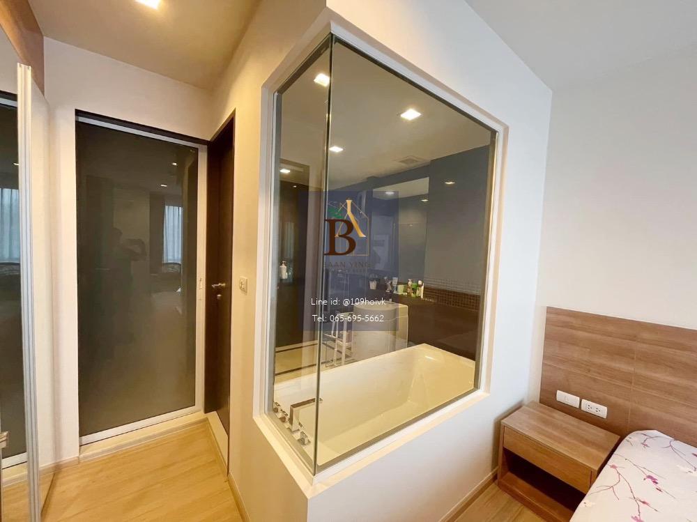 [เช่า] ริทึ่ม สาธร ใกล้รถไฟฟ้าสะพานตากสิน หนึ่งห้องนอน เฟอร์ครบ