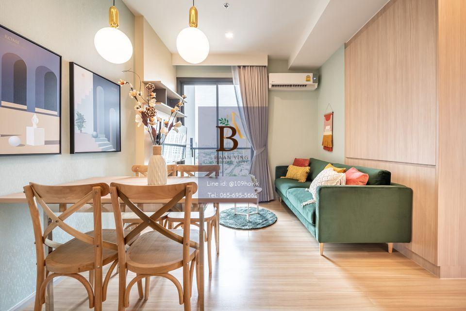 🐶😻 Pet-Friendly 2-Bedrooms for RENT at M JATUJAK condo [BTS Mochit / MRT Kamphaeng Phet]