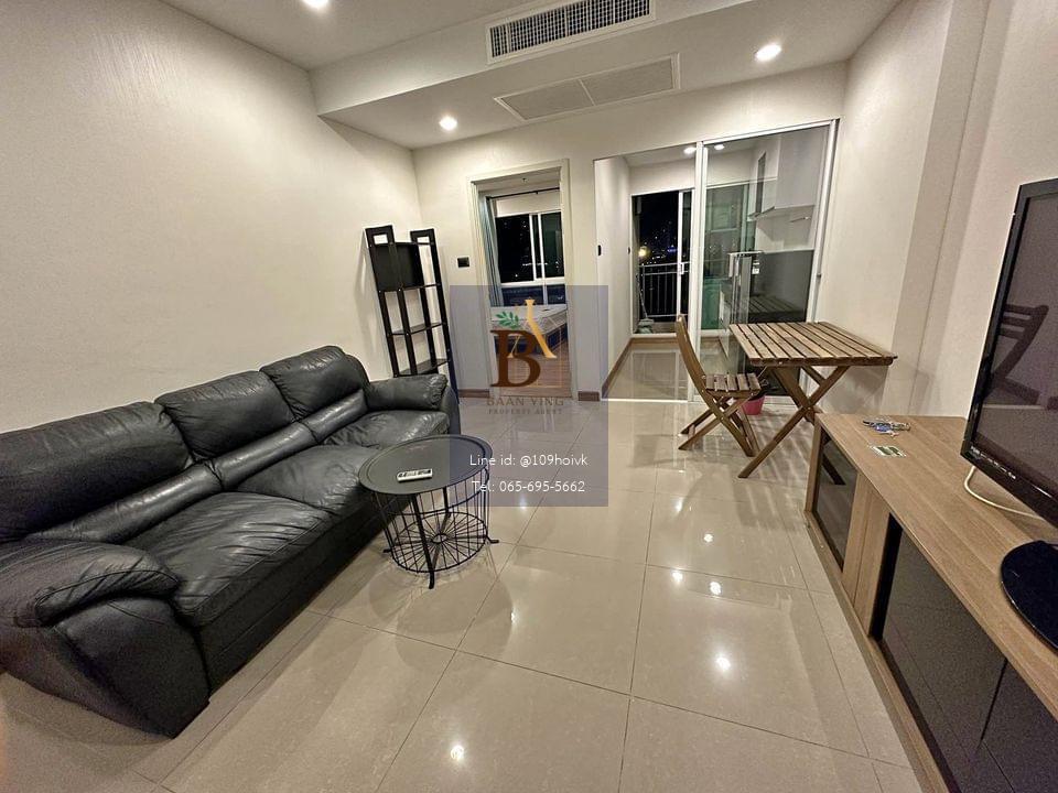 1-ห้องนอน เฟอร์ครบ Supalai Wellington II [ MRT ศูนย์วัฒนธรรมแห่งประเทศไทย ] 