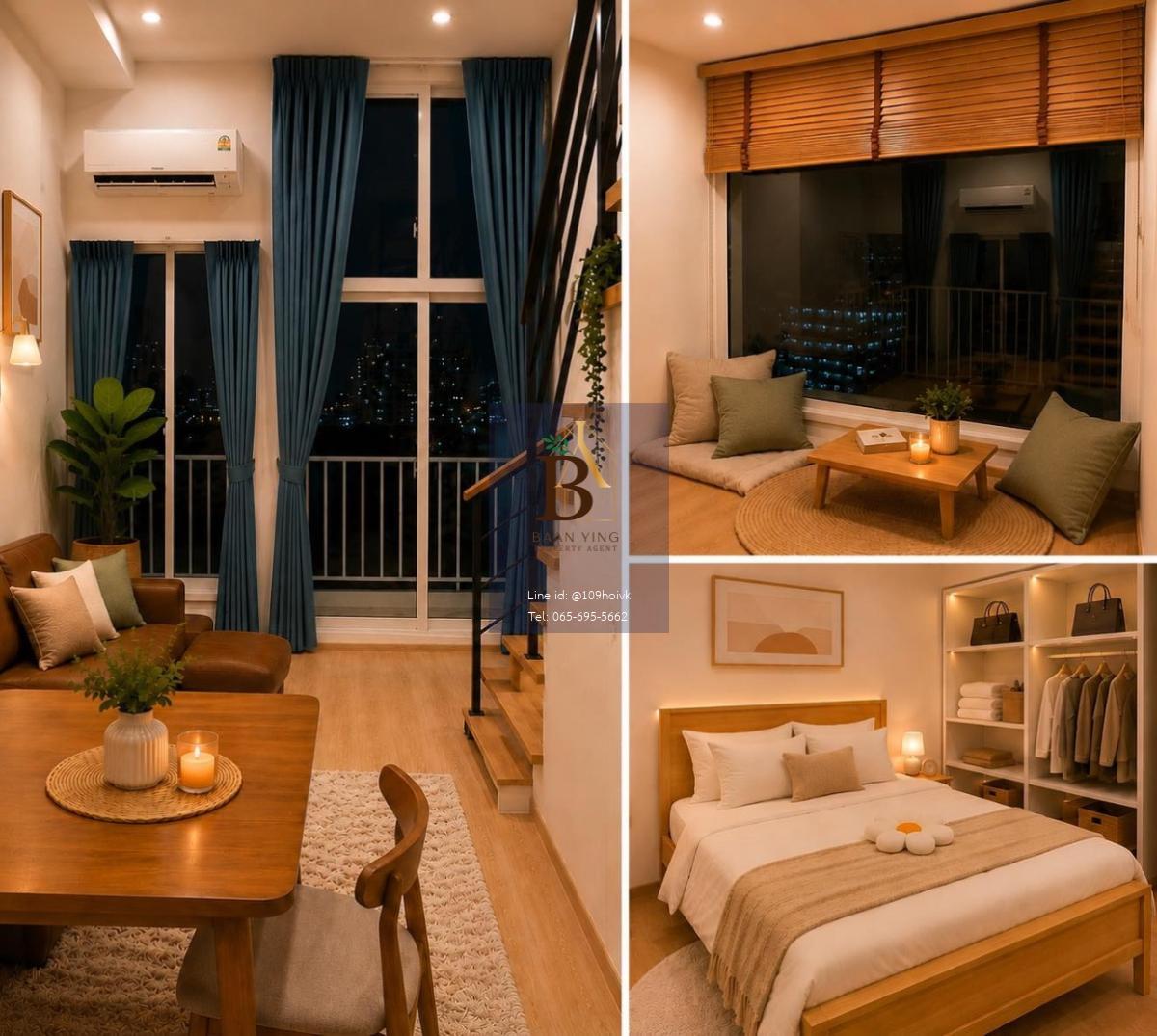Culure Chula 1ห้องนอน Duplex 