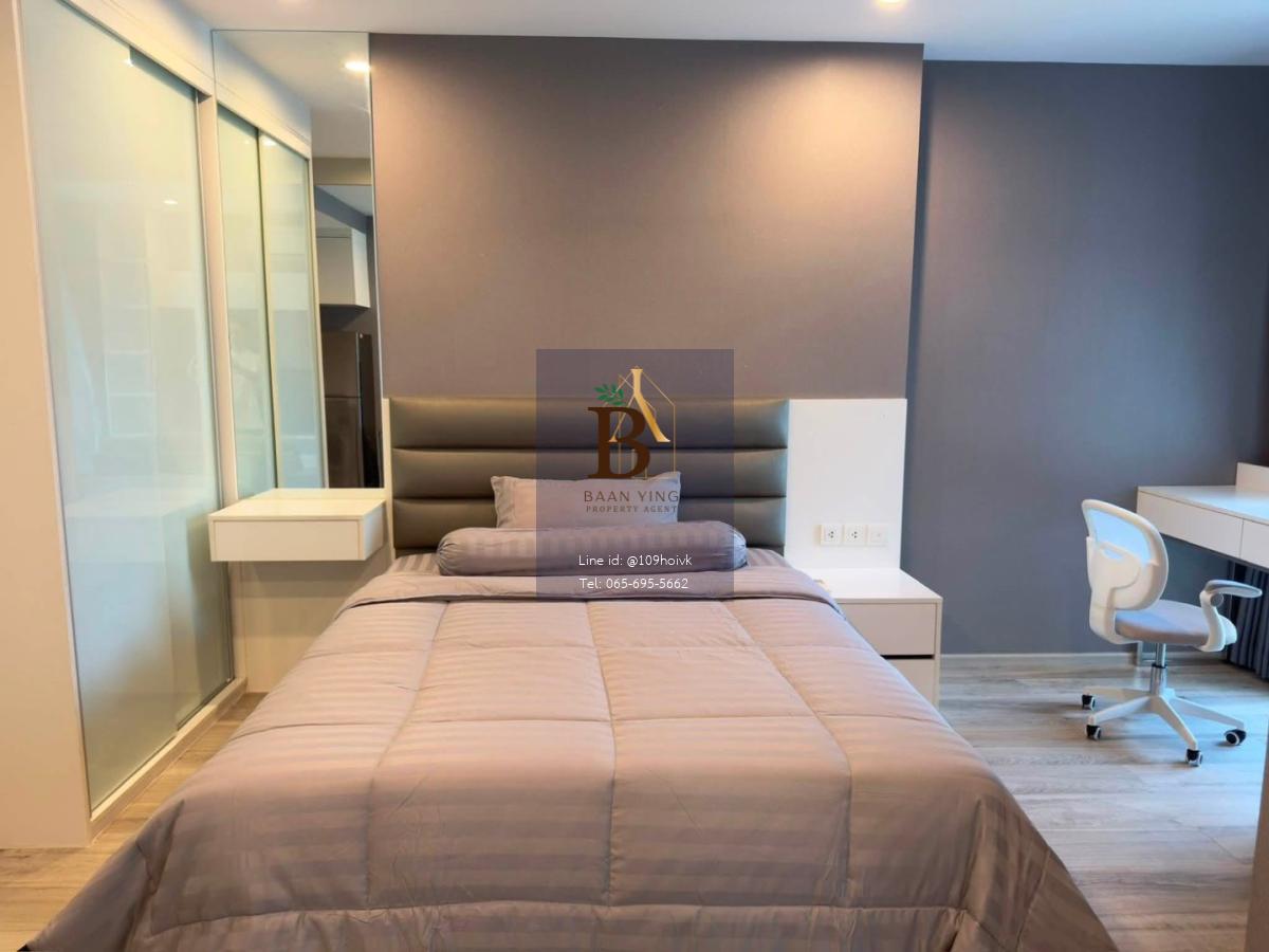 ห้องสวยรีโนเวทใหม่ ชั้นสูง เฟอร์นิเจอร์ครบ