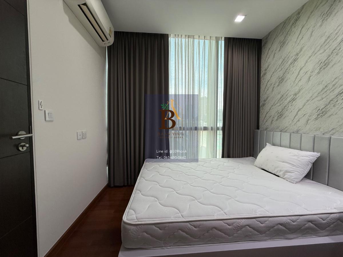 มี Private Lift ส่วนตัวส่งถึงหน้าห้อง 1ห้องนอน 33ตรม. เฟอร์ครบ 