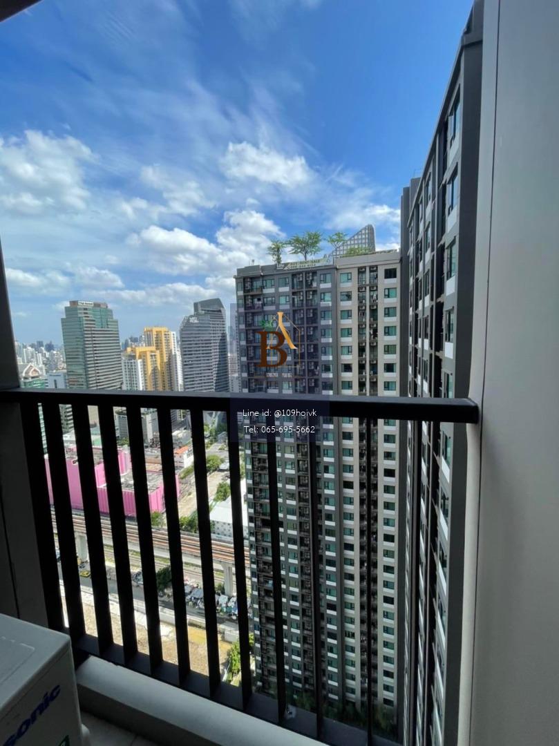 ให้เช่าห้องสวยคอนโดติดMRTเพชรบุรี Life Asoke 18,000บาท