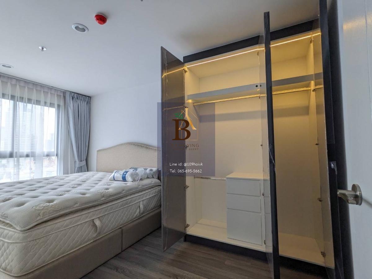 Ideo Chula Samyan ห้องแต่งใหม่ 48ตรม. 1ห้องนอนใหญ่+1ห้องทำงาน พร้อมอยู่