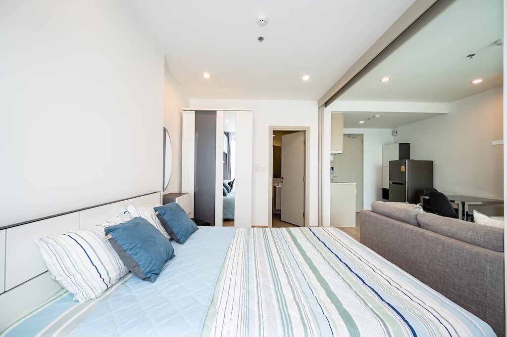 อยู่ยาวๆให้ส่วนลดเพิ่ม! ห้องสวยเหมือนใหม่ที่ Ideo Q Chula Samyan 