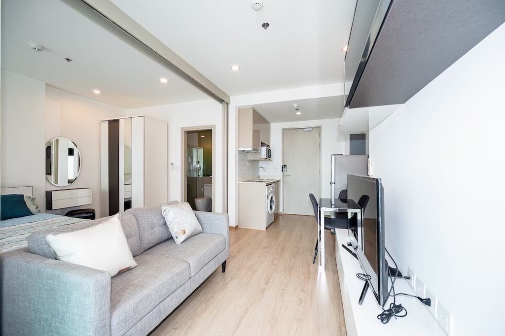 อยู่ยาวๆให้ส่วนลดเพิ่ม! ห้องสวยเหมือนใหม่ที่ Ideo Q Chula Samyan 