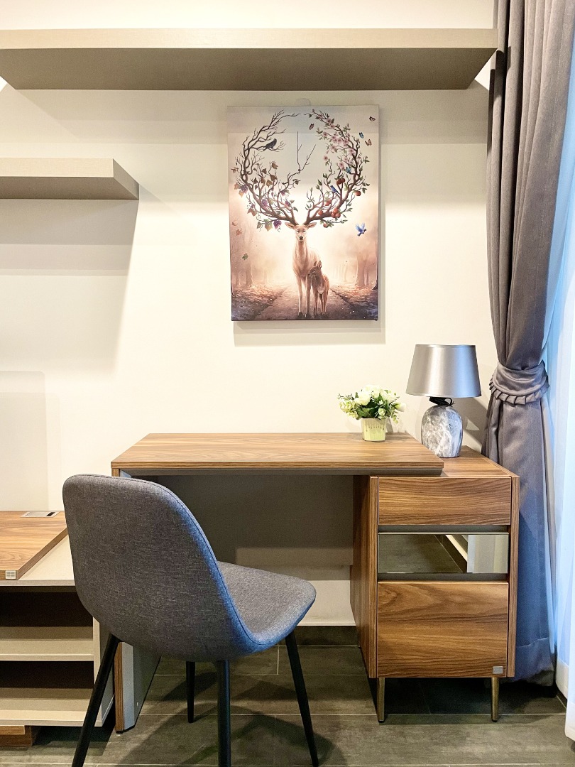 ให้เช่าคอนโดใกล้ BTSเอกมัย วิวสวน ระเบียงกว้างพิเศษ