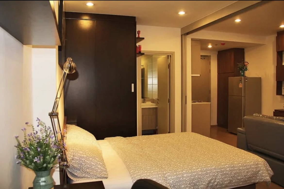 ให้เช่าคอนโดไอดีโอ คิว จุฬา-สามย่าน ได้วิวสวยๆของตึกมหานคร