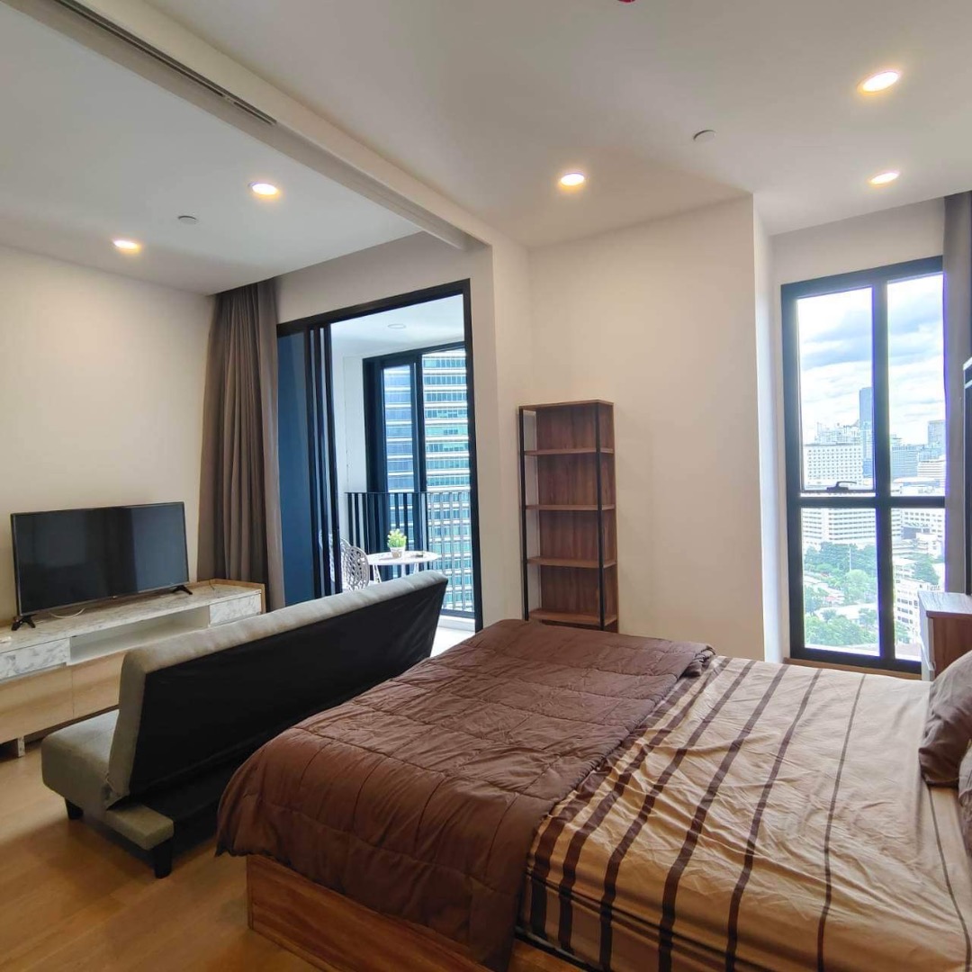 ขายคอนโดหรูใกล้จุฬา 34ตรม. Ashton Chula Silom