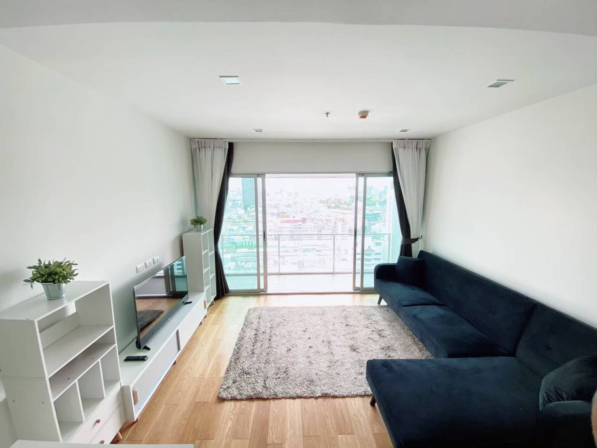 ให้เช่าคอนโด 2ห้องนอน ราคาถูก ใกล้ mrt สามย่าน 