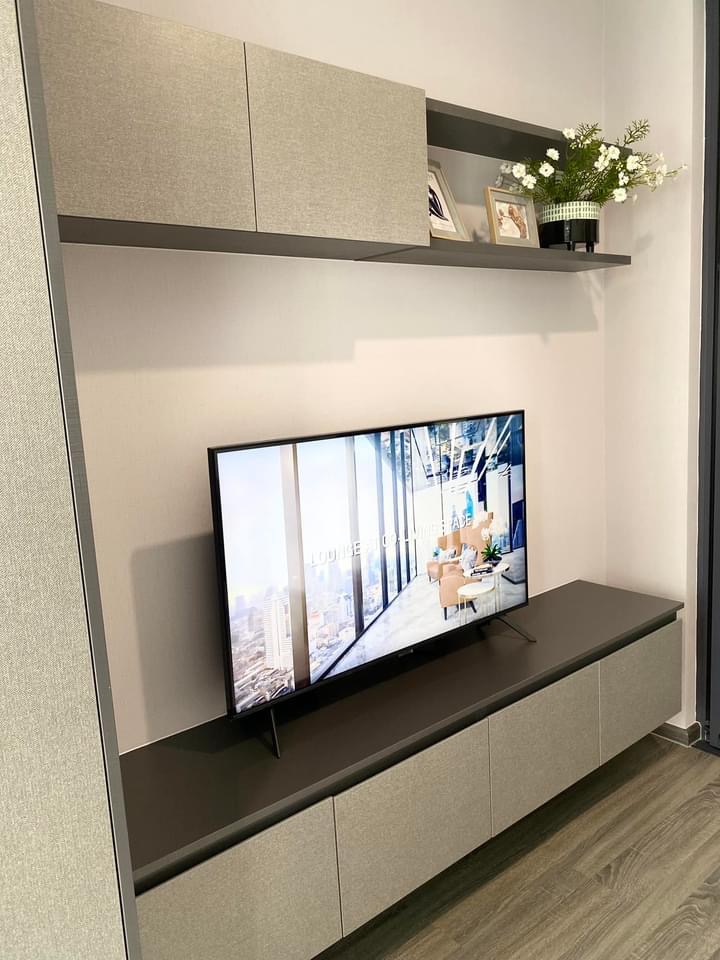 เฟอร์แต่งจัดเต็ม! เครื่องใช้ไฟฟ้าครบ เห็นวิวไอคอนสยาม (ไอดีโอ จุฬา)